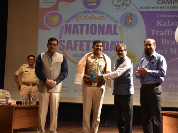 Awareness of National Safety Day - 4th March 20245