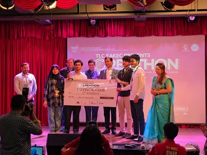 2nd Runner at Creathon 2025