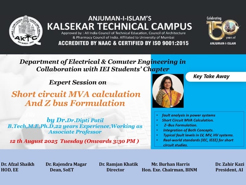 Expert Session on Short Circuit MVA calculation
