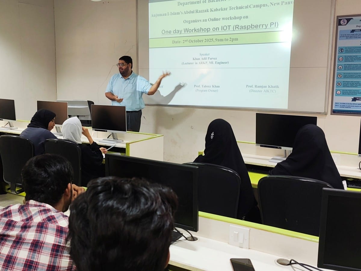 Workshop On IOT 2025 - 01