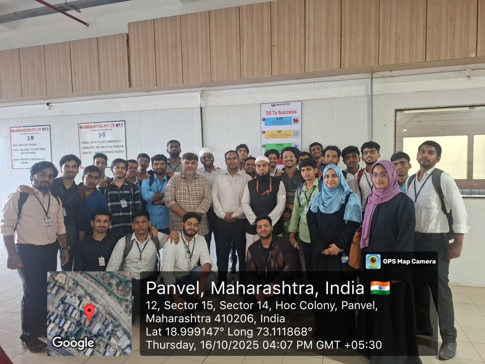 ndustrial Visit to Simran Motors 2025 - 02