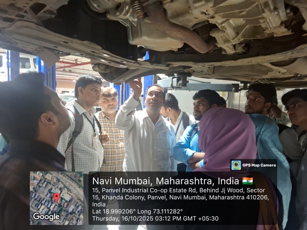 ndustrial Visit to Simran Motors 2025 - 04