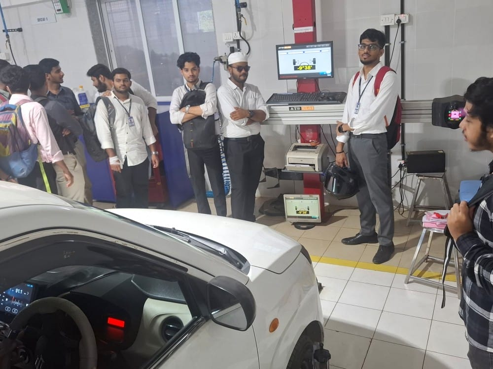 ndustrial Visit to Simran Motors 2025 - 05
