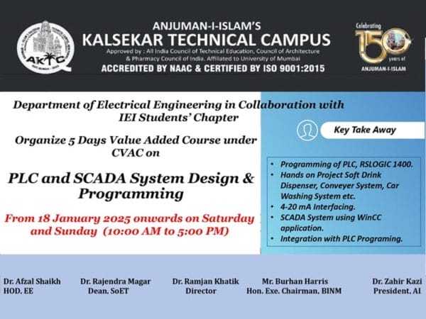 Banner for PLC Workshop