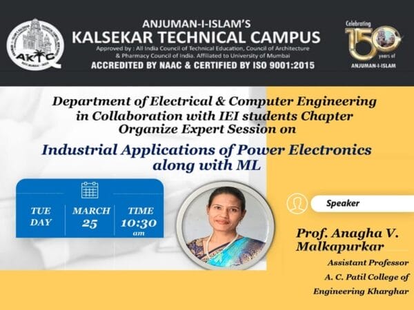 Expert Session on Industrial Applications