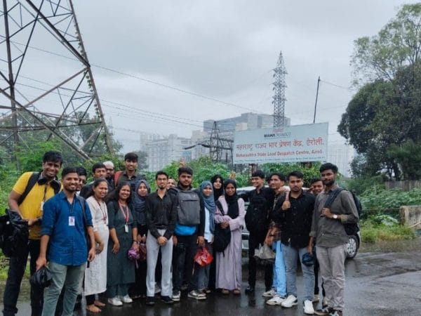 Industrial visit to Maharastra State load dispatch Center ECE 2025 - 02