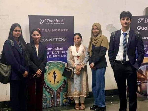 Participation of students at IIT Bombay Techfest 24 - 02