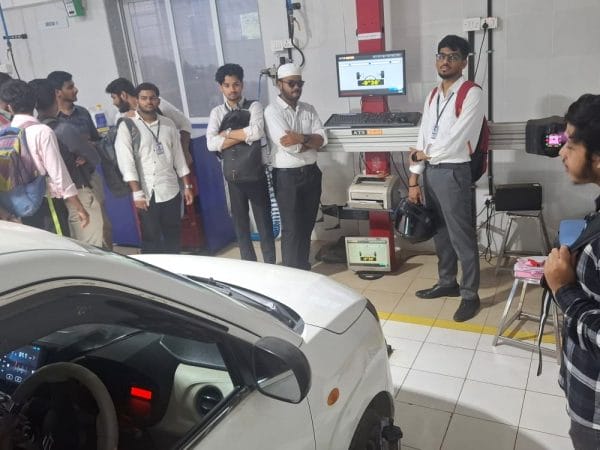 ndustrial Visit to Simran Motors 2025 - 05